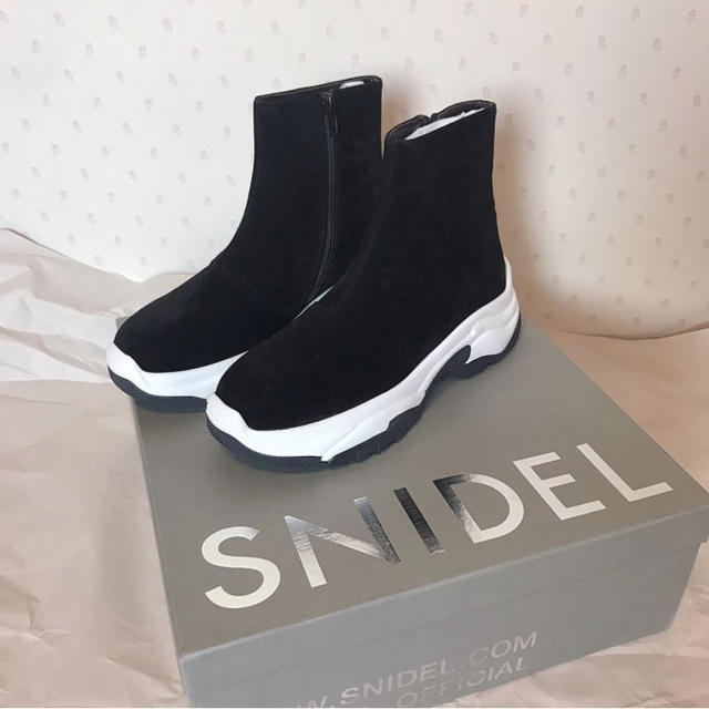 SNIDEL♡ジップスニーカーソール