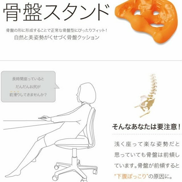 福辻式　骨盤スタンド コスメ/美容のダイエット(エクササイズ用品)の商品写真