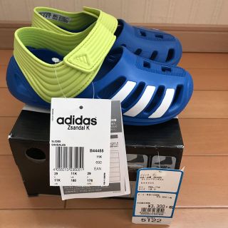 アディダス(adidas)のアディダス Zサンダル  ジュニア 18cm(サンダル)