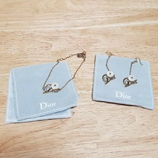 クリスチャンディオール(Christian Dior)のChristian Dior　ピアスとブレスレットのセット(その他)