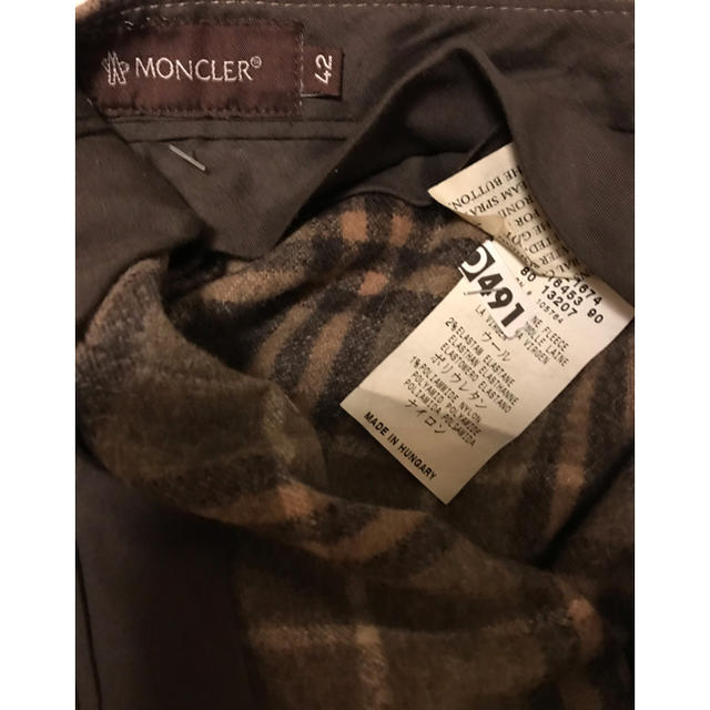 MONCLER(モンクレール)のモンクレールパンツ レディースのパンツ(カジュアルパンツ)の商品写真