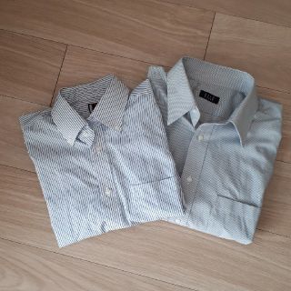 ユニクロ(UNIQLO)のメンズ ワイシャツ 2枚セット(シャツ)