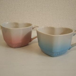 ルクルーゼ(LE CREUSET)のル・クルーゼ  ハートマグカップ(食器)