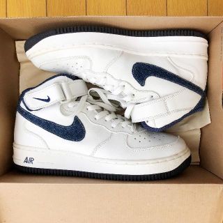 【新品未使用】NIKE　エアフォース1　SCスニーカー　白　23.5cm