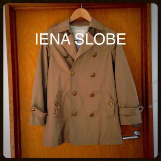 スローブイエナ(SLOBE IENA)のイエナ Aラインショートトレンチコート(トレンチコート)