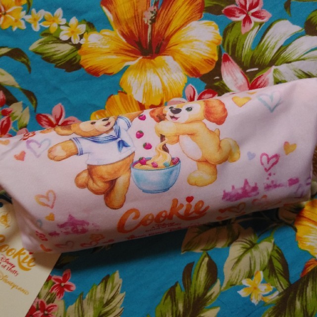 ダッフィー(ダッフィー)の定価以下★香港ディズニー★ダッフィー★折り畳み傘★クッキー　傘 レディースのファッション小物(傘)の商品写真