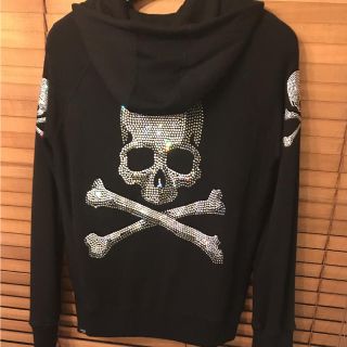 マスターマインドジャパン(mastermind JAPAN)の激レアmastermind japan 3面スワロフスキーhoody(パーカー)