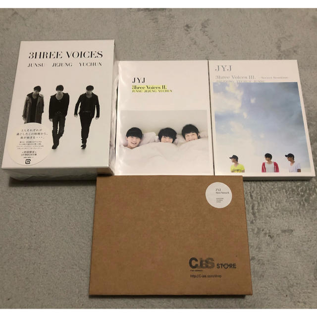 JYJ(ジェイワイジェイ)のJYJ「3hree Voices」DVD&photo 4点 東方神起 ジェジュン エンタメ/ホビーのDVD/ブルーレイ(その他)の商品写真