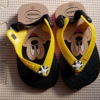 ハワイアナス(havaianas)のhavaianas ミッキー　サンダル(サンダル)