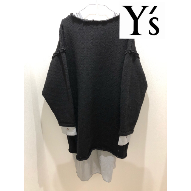 Y's(ワイズ)のY's ワイズ ニットチュニック/シャツワンピース セット レディースのトップス(ニット/セーター)の商品写真