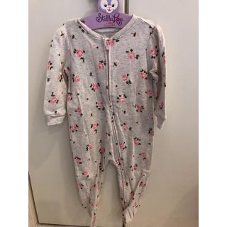 ベビーギャップ(babyGAP)の baby gap足つきロンパース70美品(ロンパース)