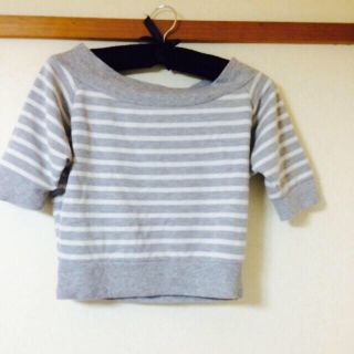 ミスティウーマン(mysty woman)のボーダートップス♡(Tシャツ(半袖/袖なし))