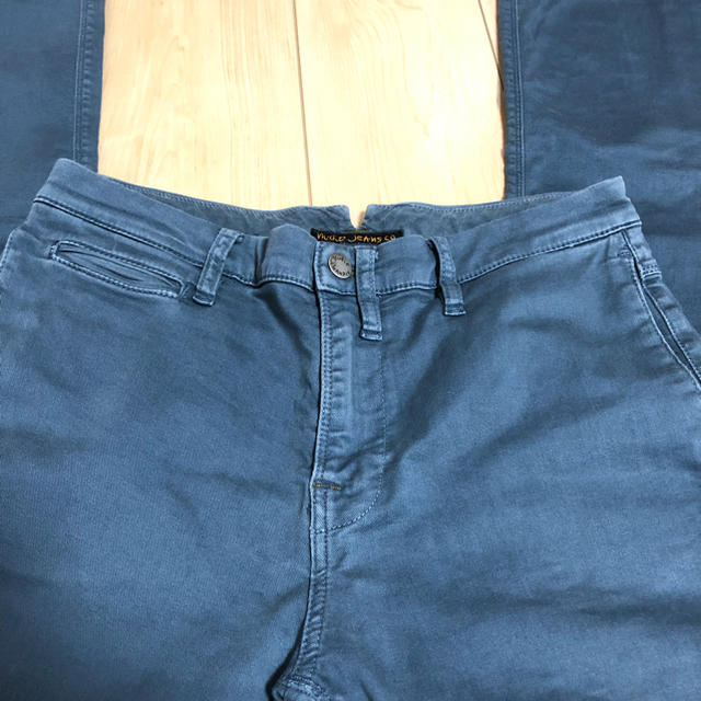 Nudie Jeans(ヌーディジーンズ)のnudie jeans チノパン W30L32 thin finn khaki メンズのパンツ(チノパン)の商品写真