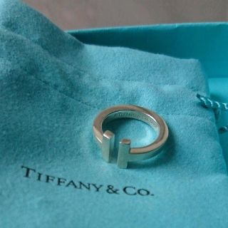 ティファニー(Tiffany & Co.)のみほ様専用        ティファニー Tスクエアリング シルバー 新品(リング(指輪))