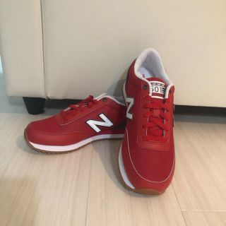 ニューバランス(New Balance)の【さくちゃん様専用】ニューバランス スニーカー 501 赤 【28センチ】(スニーカー)