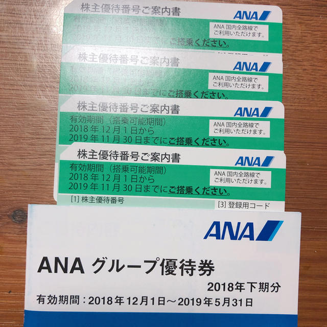 ANA株主優待券