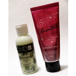 シーエヌディー(CND)の【お得セット★】ハンド・ボディローション (センセーション＆ビーウィッチ)(ボディローション/ミルク)