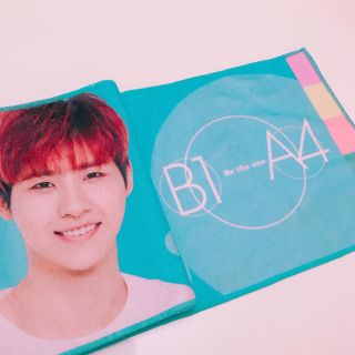 ビーワンエーフォー(B1A4)の【新品】B1A4 シヌゥ フォト タオル(アイドルグッズ)