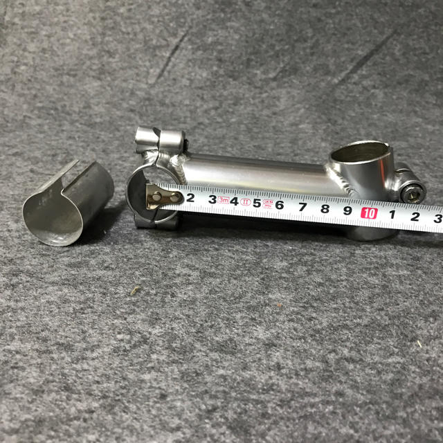 Nittoステム 1インチコラム ハンドル径φ26.0 φ25.4自作シム付き Nittoステム 1インチコラム ハンドル径φ26.0 φ25.4自作シム付き