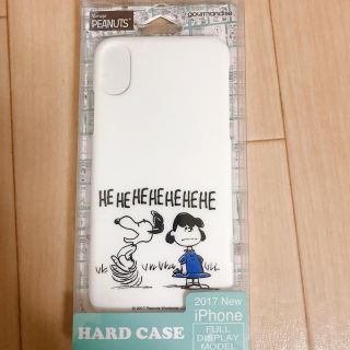 ピーナッツ(PEANUTS)のiPhone X ケース スヌーピー ルーシー ピーナッツ(iPhoneケース)