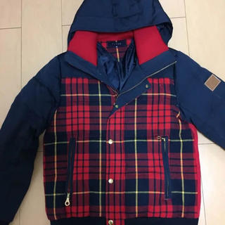 トミーヒルフィガー(TOMMY HILFIGER)のtommy チェック ダウン 新品未使用(ダウンジャケット)