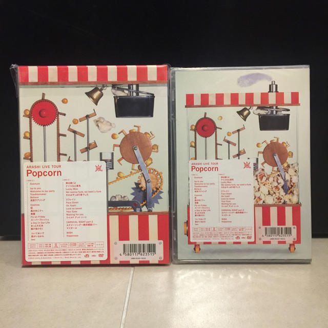 在庫あ安い 嵐 初回プレス 通常盤 新品の通販 by あゆみん|アラシならラクマ - Arashi Popcorn DVD お得お買い得