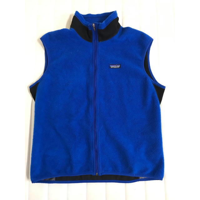 patagonia(パタゴニア)の90s パタゴニア vintage zip fleece vest 古着 メンズのトップス(ベスト)の商品写真