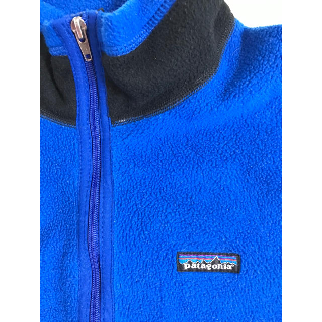 patagonia(パタゴニア)の90s パタゴニア vintage zip fleece vest 古着 メンズのトップス(ベスト)の商品写真