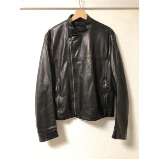 ラルフローレン(Ralph Lauren)の週末限定‼️ラルフローレン  パープルレーベル ラムスキン ライダースジャケット(ライダースジャケット)