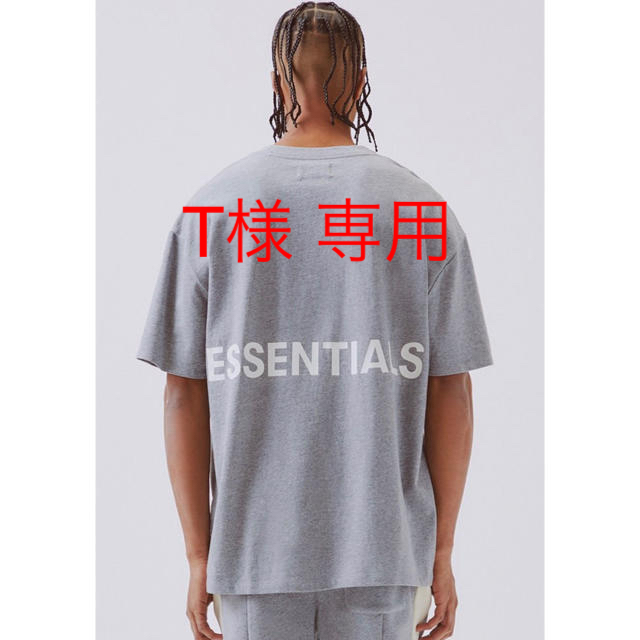 FEAR OF GOD(フィアオブゴッド)の【新品未使用】FOG Essentials Tシャツ グレー Sサイズ メンズのトップス(Tシャツ/カットソー(半袖/袖なし))の商品写真