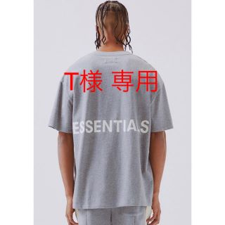 フィアオブゴッド(FEAR OF GOD)の【新品未使用】FOG Essentials Tシャツ グレー Sサイズ(Tシャツ/カットソー(半袖/袖なし))