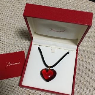 バカラ(Baccarat)の【正規品】＼値下げ中／バカラ Baccarat ハートのネックレス チョーカー(ネックレス)