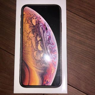 アップル(Apple)の【値引き不可】iPhoneXS　64GB　simロック解除済(スマートフォン本体)