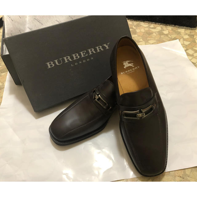 BURBERRY(バーバリー)の【おいどん様専用】Burberry バーバリー 革靴 25.5センチEEE メンズの靴/シューズ(ドレス/ビジネス)の商品写真