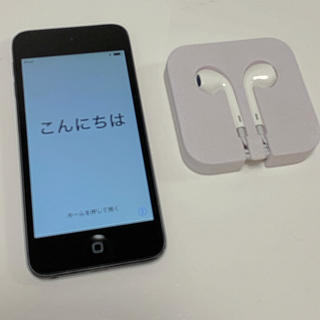 アイポッドタッチ(iPod touch)の☆iPod touch 第6世代 16G スペースグレー MKH62J/A(ポータブルプレーヤー)