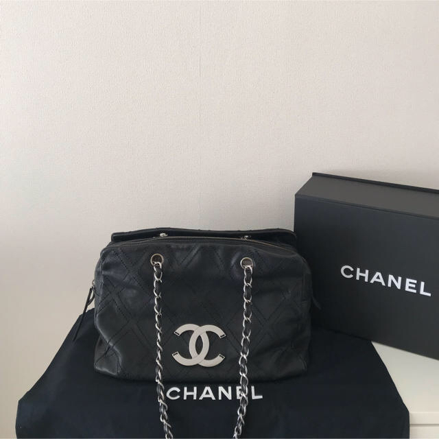 CHANEL ソフトキャビアスキン トートバック