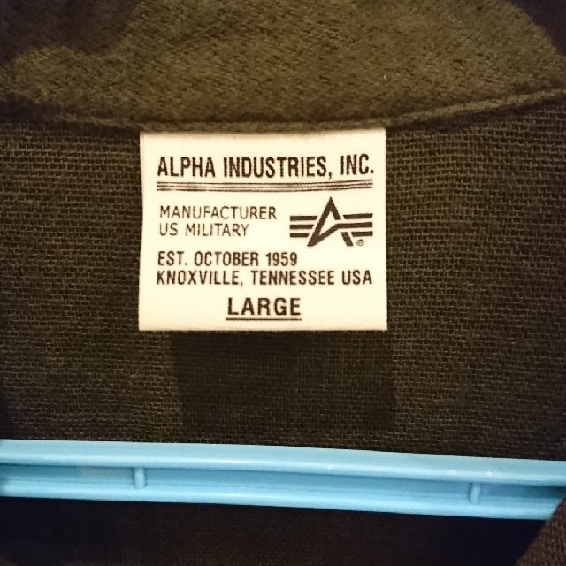 alpha(アルファ)のアルファ ミリタリーシャツ メンズのジャケット/アウター(ミリタリージャケット)の商品写真