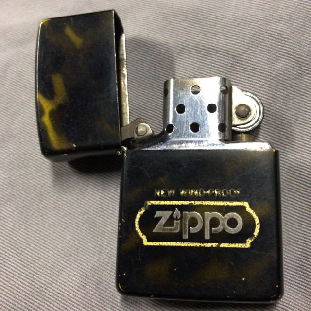 ZIPPO(ジッポー)のzippo    迷彩  ビンテージ    べっ甲調 メンズのファッション小物(タバコグッズ)の商品写真