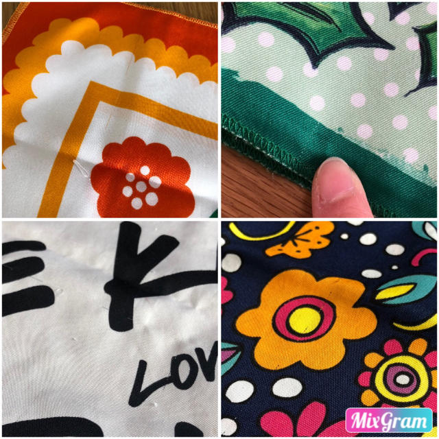 LUSH(ラッシュ)のLUSH knot wrap ラッシュ ノットラップ 風呂敷 8枚セット レディースのファッション小物(バンダナ/スカーフ)の商品写真