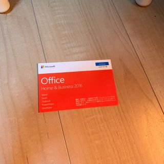 マイクロソフト(Microsoft)のOffice home&business 2016(その他)