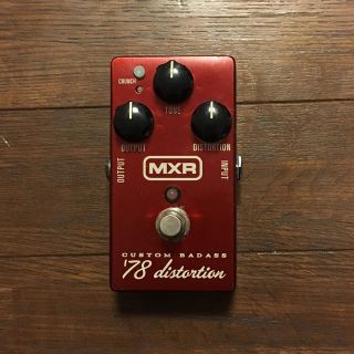 mxr custom badass 78 distortion(エフェクター)