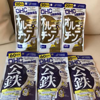 ディーエイチシー(DHC)のまるる様専用 新品未開封 DHC オルニチン&ヘム鉄6袋セット‼️(アミノ酸)