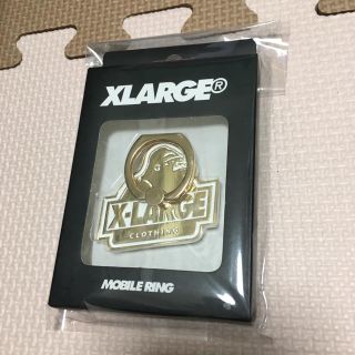 エクストララージ(XLARGE)の本日限定価格★エクストララージ★ゴールド★モバイルリング★x large(その他)