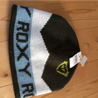 ロキシー(Roxy)のヴィンテージROXYニット帽(ニット帽/ビーニー)