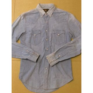 ダブルアールエル(RRL)の五臓六腑様 専用 RRL ウエスタン シャツ シャンブレー コンチョ(シャツ)