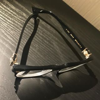 クロムハーツ(Chrome Hearts)のChrom hearts メガネフレーム 希少価値 ゴールド(サングラス/メガネ)