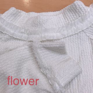 フラワー(flower)のflower ☆フリルタートルネックニット(ニット/セーター)