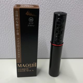 マキアージュ(MAQuillAGE)のマキアージュ アイブローカラーワックス N クリアブラウン(眉マスカラ)