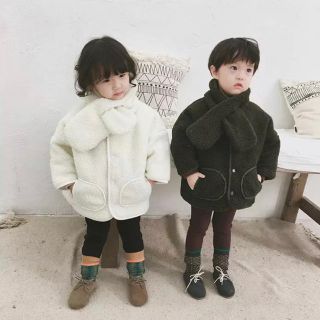 ザラキッズ(ZARA KIDS)のボアジャケット 120zara kids gap momimi 韓国子供服(ジャケット/上着)