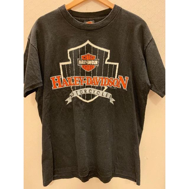Harley Davidson(ハーレーダビッドソン)のHaley davidson 92年製 tee tシャツ r-19 メンズのトップス(Tシャツ/カットソー(半袖/袖なし))の商品写真